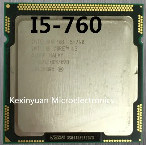 

Intel Core I5 760 I5-760 2.8GHz/ 8MB Socket LGA 1156 CPU Processor Supported memory: DDR3-1066, DDR3-1333