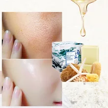 Отбеливающее мыло с морской солью для удаления акне и черной головы, средство для очистки овечьего молока, мыло для мытья лица, увлажняющий и устойчивый к морщинкам шампунь