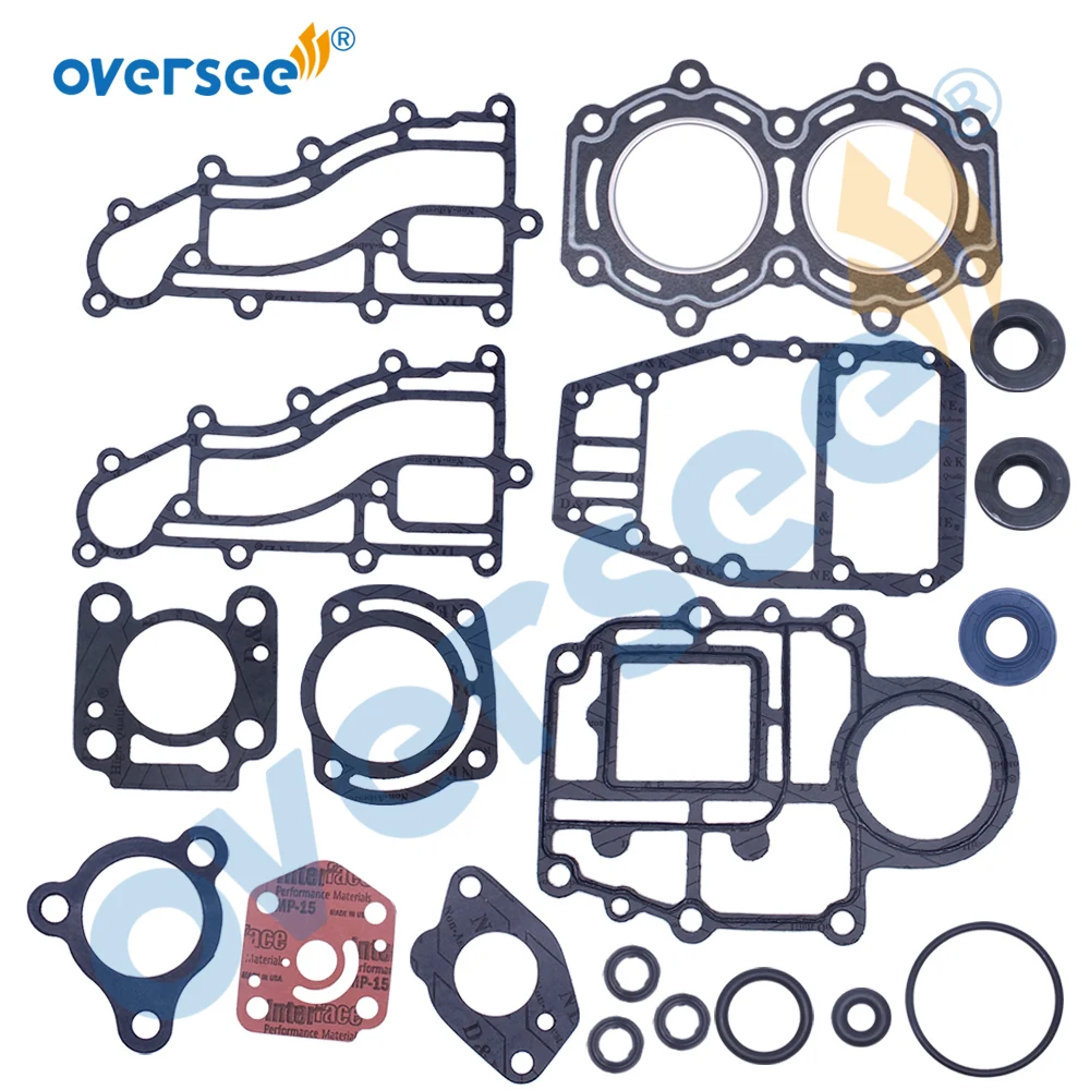 11410-93832 Power Head Gasket Kit For Suzuki 2T DT9.9 DT15 2 Cylinder Outboard Motor 11410-93835 11410-93833