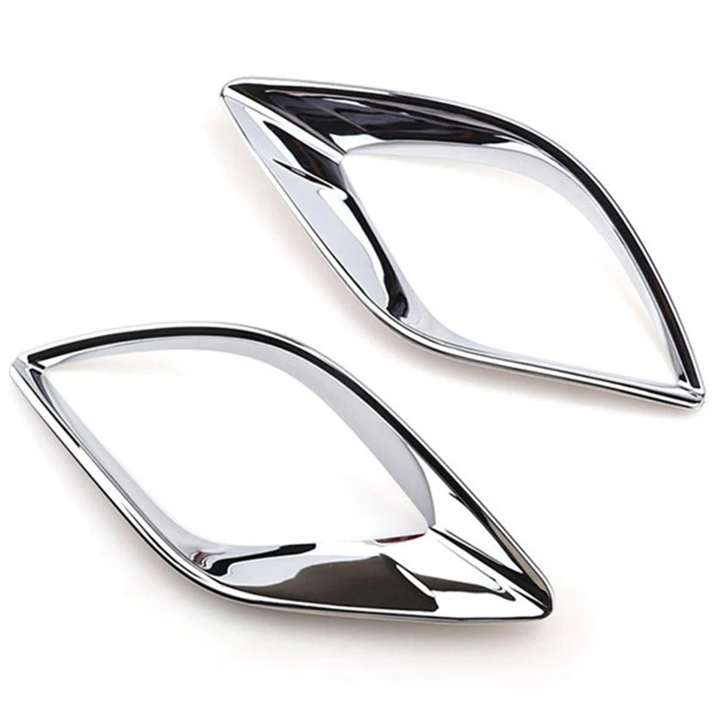 for Mazda Cx-5 Cx5 2012-2016 Chrome Rear Bumper Reflector Fog Light Lamp Cover Trim Molding Garnish Frame Bezel | Автомобили и