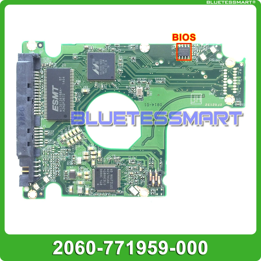HDD PCB печатная плата 2060 771959 000 REV A P1 P2 для WD 2 5 SATA жесткого диска WD3200LPVX WD5000LPVX