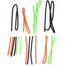 Отдых на природе Пикник веревка палаточный шнур для наушников плетеный ремень Палатка аксессуары многоразовые Твист Резиновая галстук разных Цвета различных размеров