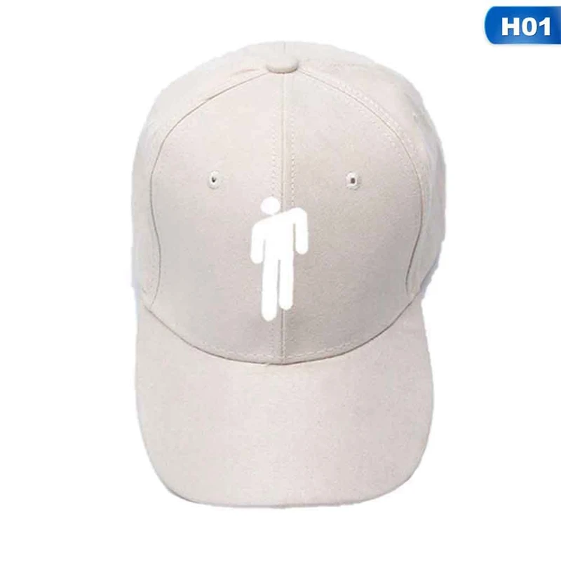 HT3314H01 Новинка Billie Eilish Hat Высокое качество крупье вышитые бейсболки известный певец хлопок папа шляпа для мужчин женщин дропшиппинг - Цвет: HT3314H01