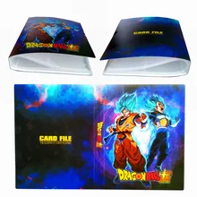 Yu-Gi-Oh! Dragon Ball коллекция карт книга замысловатым Отделом для карт с отделкой в стиле аниме карты, детские игрушки