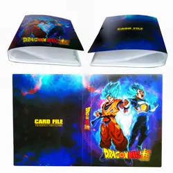 Yu-Gi-Oh! Dragon Ball коллекция карт книга замысловатым Отделом для карт с отделкой в стиле аниме карты, детские игрушки