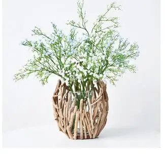 

CREATIVE NORDIC WOODEN BRANCH GLASS VASE MODERN HOME FLOWER ARRANGEMENT DECORATIVE ORNAMENTS CRAFT DECORATION WEDDING VASES