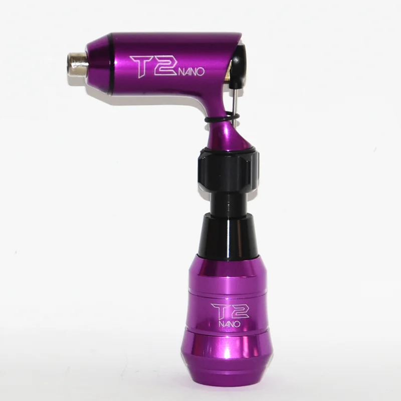 Т2 нано тату машина пистолет с картриджем ручка для иглы картриджи поставка - Цвет: Фиолетовый