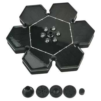 

Led Lights Solar Powered Fountain Floating Fountain Bird Bath Garden Fountain