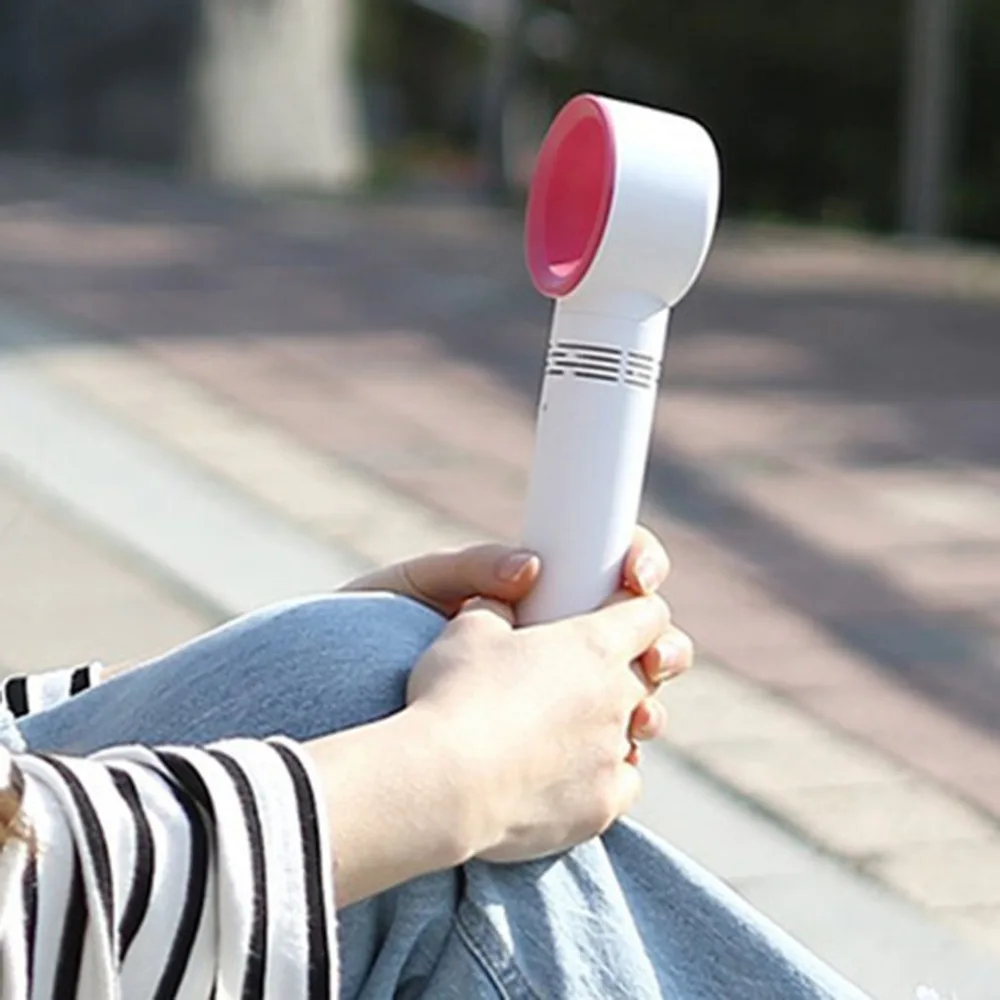 Корейская мода USB ручной кондиционер охлаждающий вентилятор летний безлопастный кондиционер кулер охлаждающий вентилятор лучший подарок