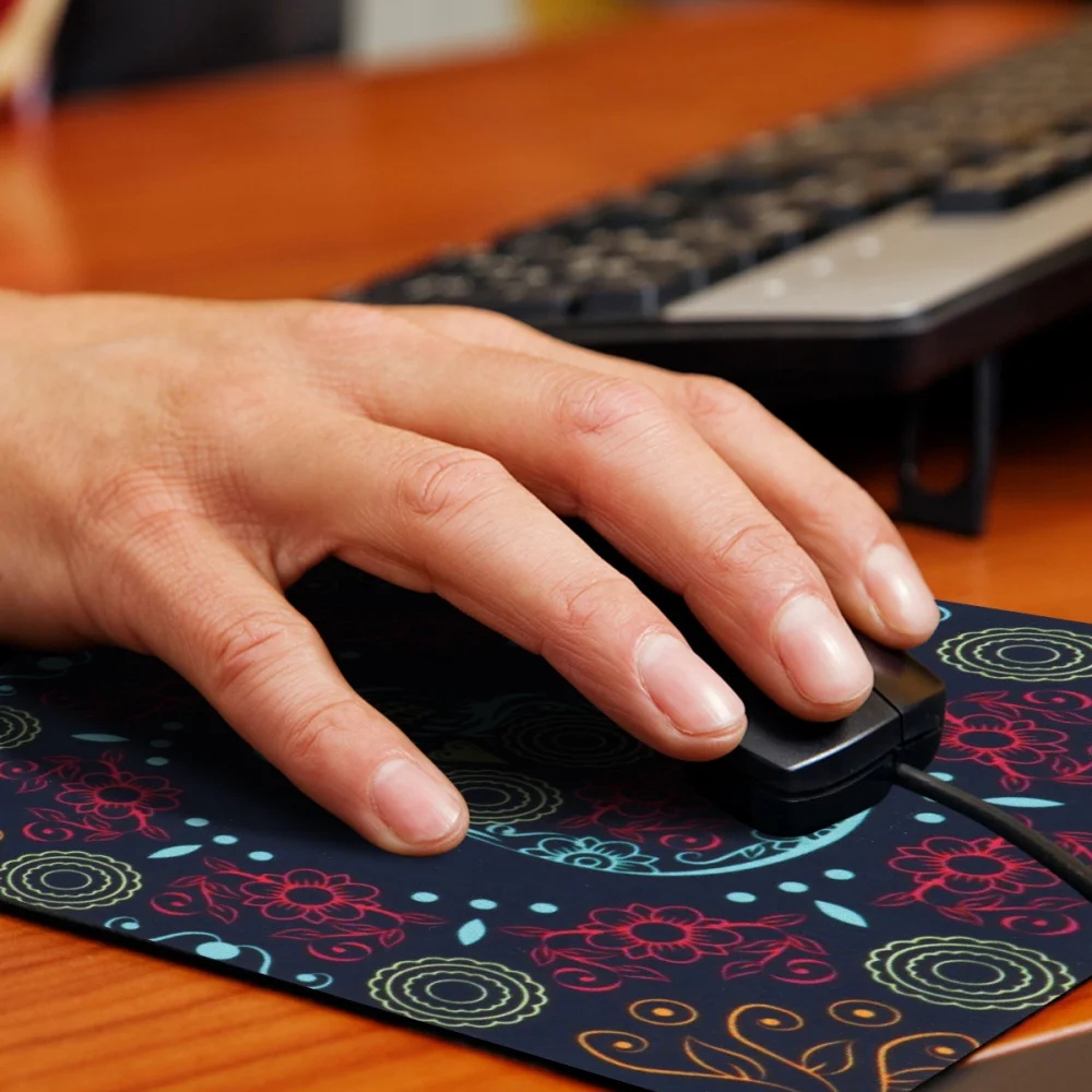 

2PCS Mouse Mat Halloween Mouse Pad Mouse Mat for Office Home