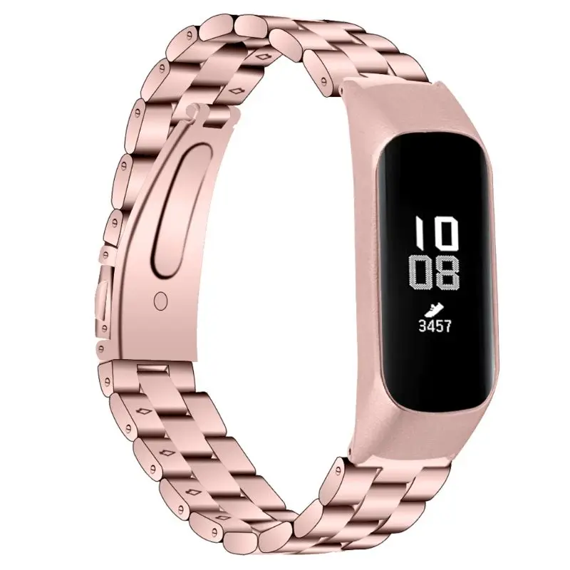 Ремешок из нержавеющей стали для samsung Galaxy fit-e SM-R375 Миланский Браслет сменный браслет наручных часов металлический сетчатый Браслет ремень