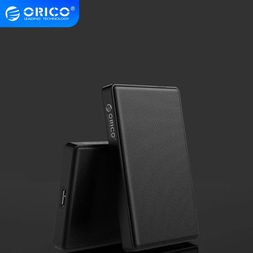 Чехол ORICO для жесткого диска SATA 2 5 дюйма Сетчатый внешний корпус USB 3 0 Гбит/с черный