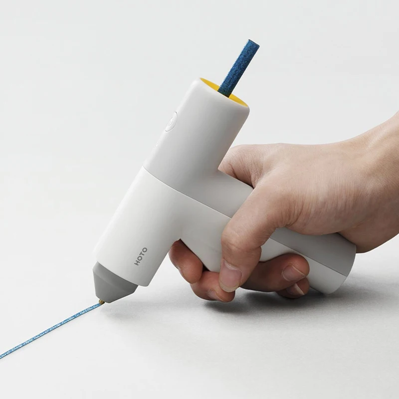 HOTO QWRJQ001 Hot Melt Glue Gun Lithium Battery 4V Cordless Glue With Stick 125mm Home DIY Household Electric Heat Tools hot melt glue gun,hot glue gun,cordless glue gun
