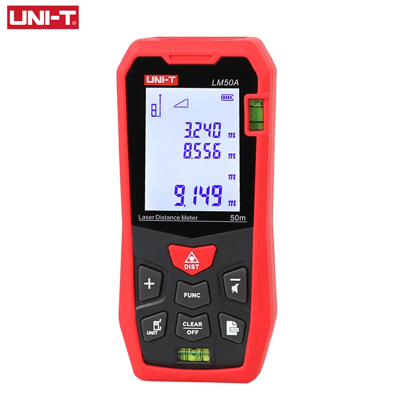 UNIT Laser Rangefinder LM50A LM70A LM100A LM120A Digital Distance Meter Electronic Tape Measure