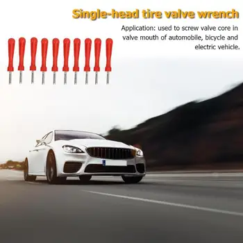 

Tire Valve Core Removal Tools Valve Stems Caps Repair Tools Durable Convenient and Practical for Car Bicycle 96x15x15mm