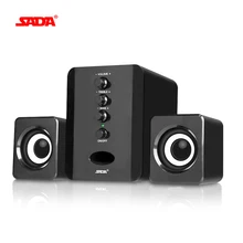 SADA D-202 USB Проводные комбинированные колонки компьютерные колонки бас стерео музыкальный плеер сабвуфер звуковая коробка для ПК смартфонов