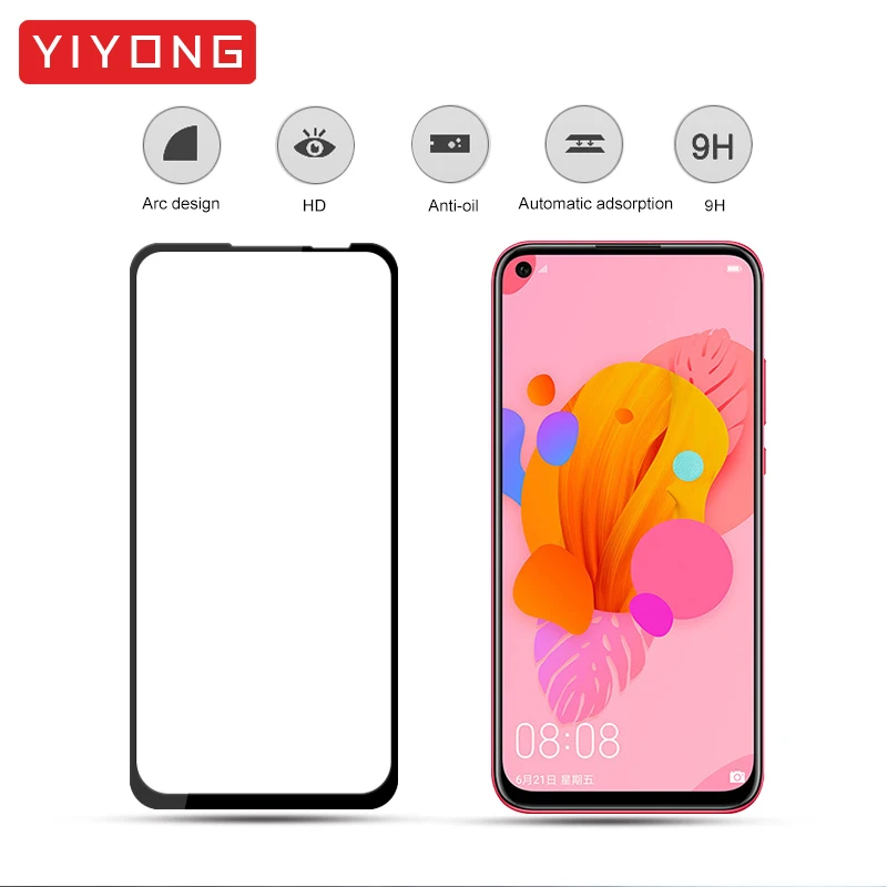 YIYONG 5D полное покрытие стекло для huawei Honor 20 Pro 10 Lite V20 20i 20s закаленное стекло протектор экрана для huawei Honor View 20
