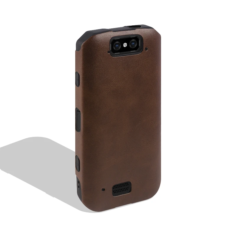 Модный простой чехол для Blackview BV9500 роскошный кожаный Pro задняя крышка