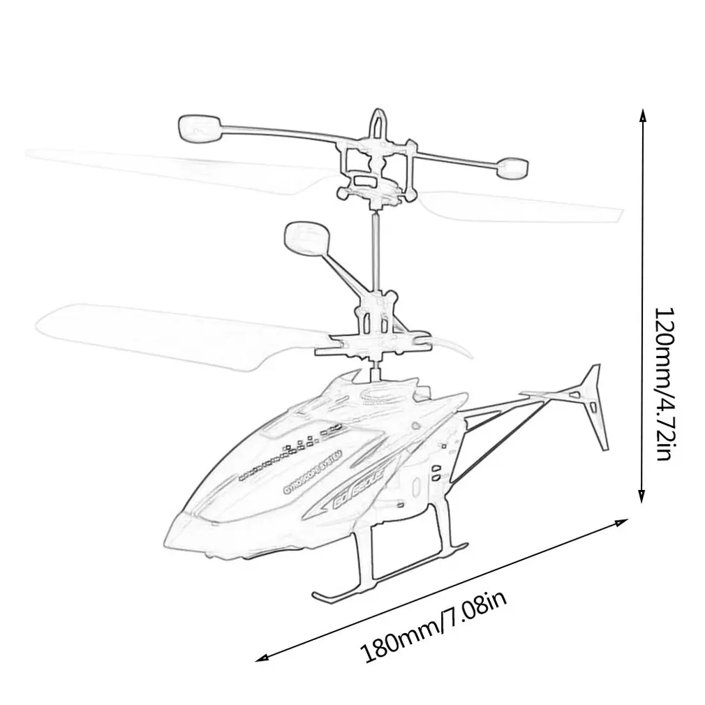 Mini Drone Flying Helicopter Infraed Induction Drone Kids Toys Aircraft Remote Control Toy Boy Gift