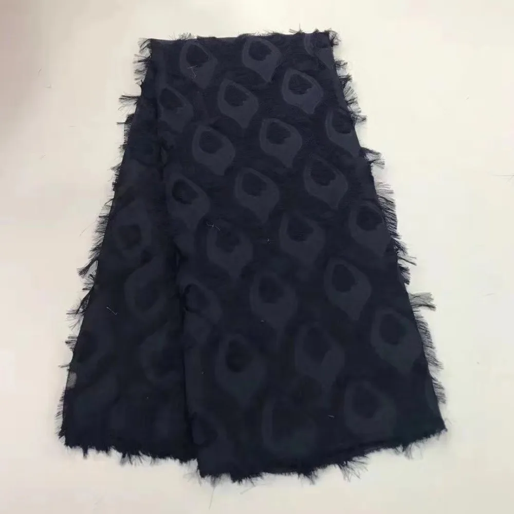 2019 African water soluble  Laces Fabrics Nigerian 3D Cord Lace French Cord Lace  High-quality  African French Net Lace Fabric (7)