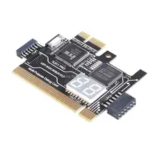 Ordinateur portable universel et PC PCI PCI-E mini carte mère PCI-E LPC testeur de Test de Diagnostic cartes de débogage pour ordinateur portable de bureau(China)