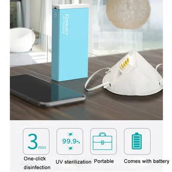 

Portable Ultraviolet Disinfection Light UV Germicidal Sterilization Box Household Foldable UV Sterilizer кварцевая лампа @30