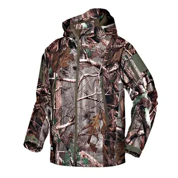 

Big Tree Bionic Camouflage Shark Skin Soft Shell Jacket