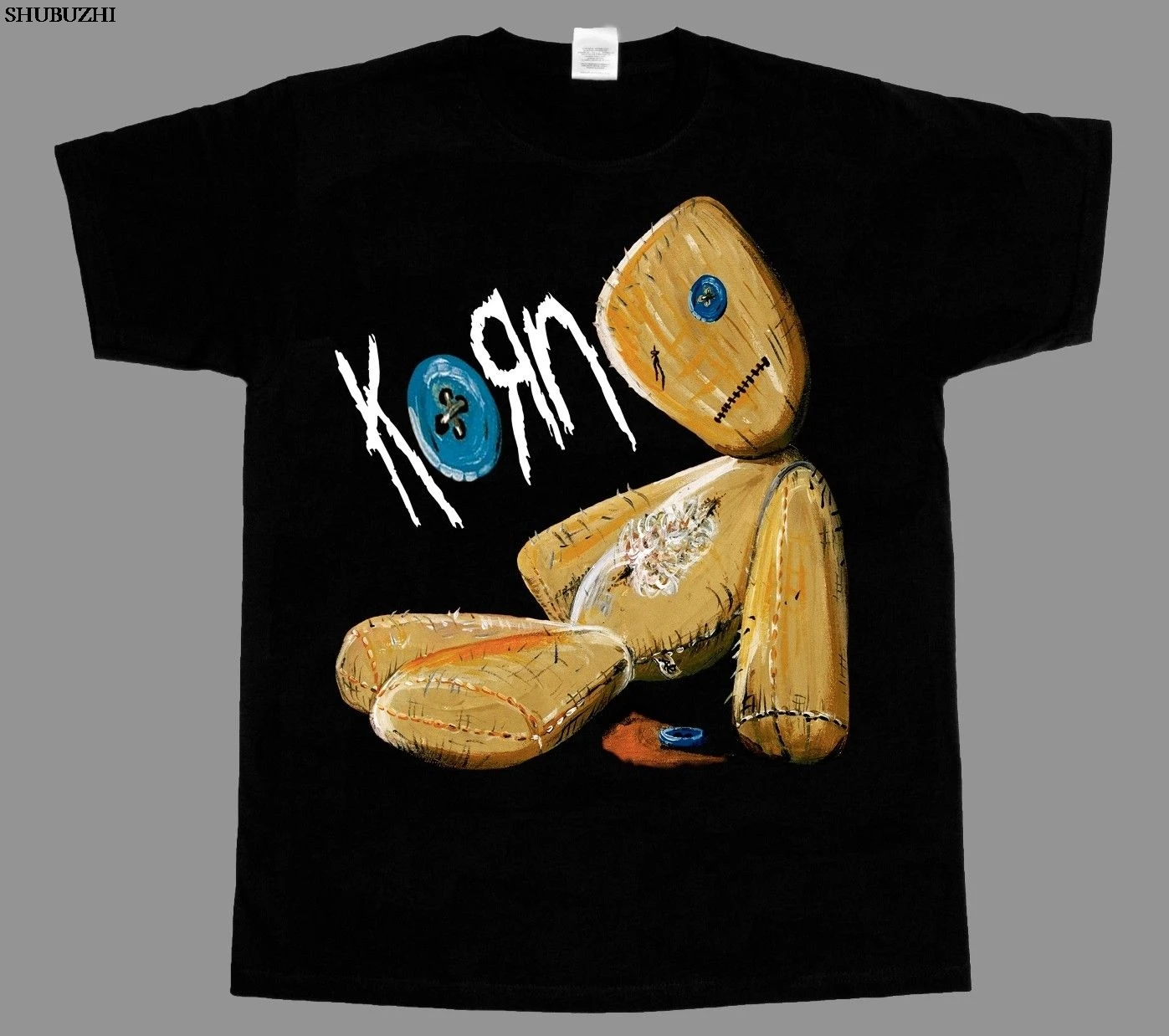 KORN ISSUES рок-группа Новая Черная футболка с коротким/длинным рукавом забавная футболка с круглым вырезом