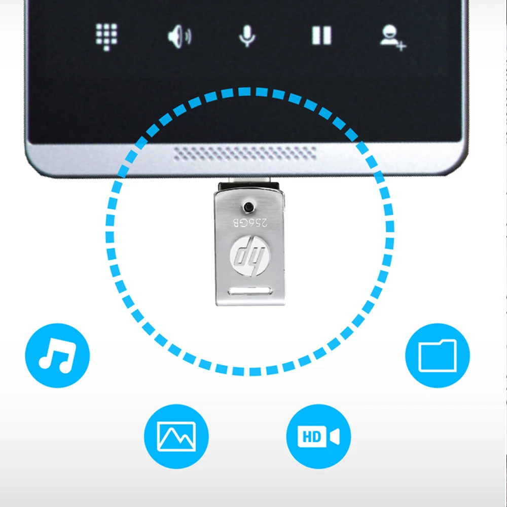 HP Dual USB C 3 1 диск OTG Type флэш накопитель Металл 32 Гб 64 128 ГБ мини Флешка для смартфона