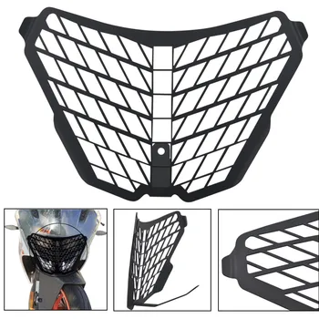 

Motorcycle Black Modification Headlight Guard Protector Protector Grille Cover Fit For KTM RC129 RC200 RC390 2014-2016 2015