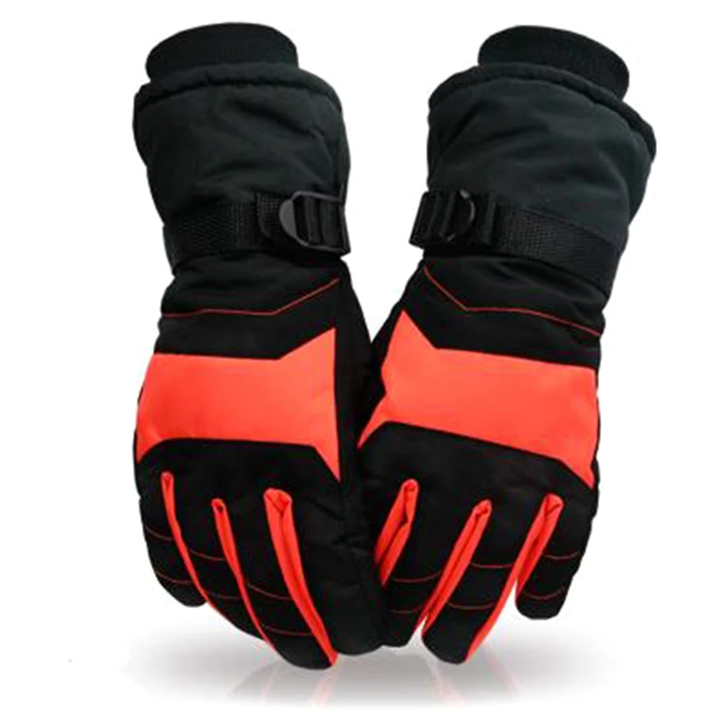Зимние теплые лыжные перчатки женские мужские удобные модные перчатки для сноуборда водонепроницаемые спортивные перчатки для катания на лыжах Мотоциклетные Перчатки большие