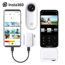 Оригинальная Экшн-камера Insta360 GO 1080P для YouTuber Vlog Sport на открытом воздухе AI для автоматического монтажа с громкой панорамной мини-камерой