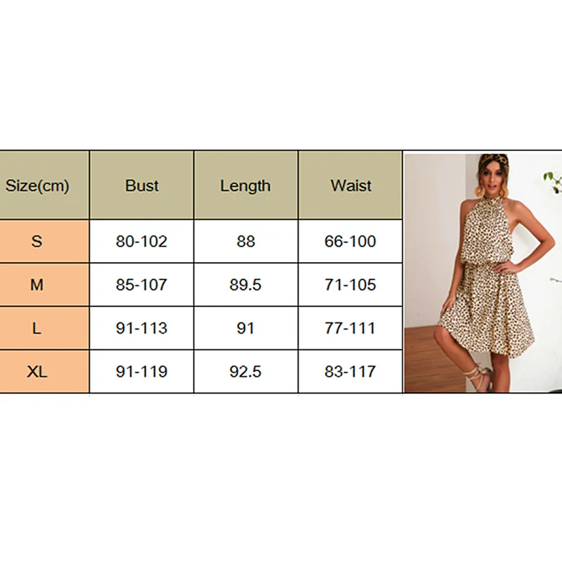 Boho Women Summer Holiday Polka Dot Mini Dress Ladies Casual Halter Neck Sleeveless Loose Summer Beach Sundress