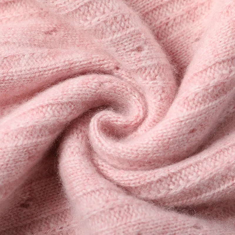 2020 New Autumn Winter Women O-Neck Warm 100%