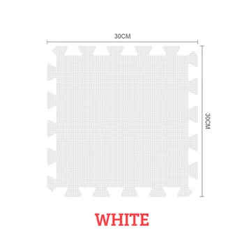 

Interlocking Solid Baby Play Mats Soft Crawling Rugs For Kids Eva Foam Game Soft Carpet Safety Gym Puzzles Mat 30cm 1cm thick