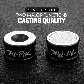 

Til-Pik 2 in 1Tip Tool Stainless steel casting quality High cost performance Acupuncture Frosted Easy to carry Billiar accessory