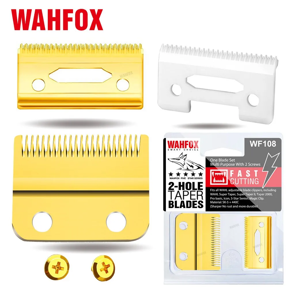 Профессиональная Парикмахерская Машинка для стрижки волос WAHFOX 2 отверстия