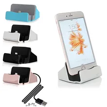 โลหะฐานชาร์จแท่นวาง Station Cradle Desktop Docking Charger สำหรับ iPhone XS Max XR X 8 Plus สำหรับ Samsung Galaxy a70 A40 A50 A6s(China)