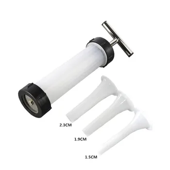 

Portable Household Sausage Maker Homemade Manual DIY Meat Stuffer Sausage Filling Machine Kitchen Tool