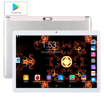

Super Tempered 2.5D Glass 3G Phone Call 10 inch tablet pc 96GB ROM Dual Cameras 1280x800 IPS Screen WIFI Netflix Android 9.0 GPS