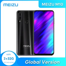 MEIZU M10 Global Version 2GB 3GB 32GB MTK P25 Octa Core Triple Camera Android Phone 4000 mAh Big Battery