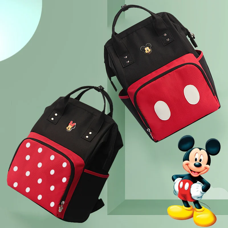 Сумка для подгузников disney мамы USB детский рюкзак коляски женский путешествий