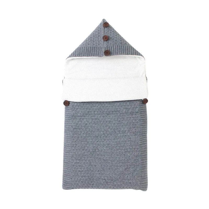 Спальный мешок для маленьких мальчиков и девочек от 0 до 12 месяцев, утепленный дизайн, одеяло для новорожденных с защитой от ударов, плед, Новое поступление - Цвет: C