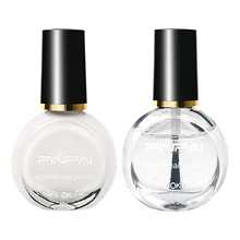 2 шт стемпинг ногтей покрытие верхнее покрытие для дома профессиональный салон начинающих украшение для маникюра «сделай сам» поставки