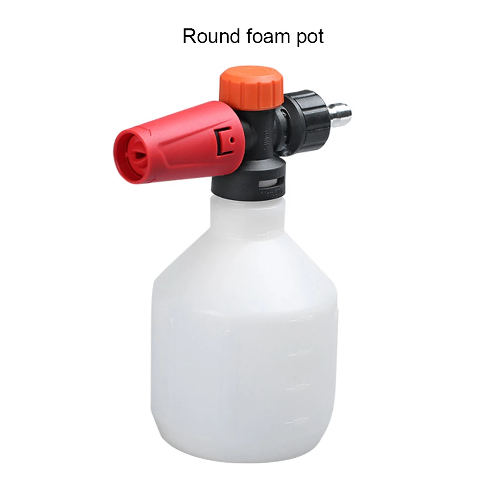Conveniente da Lavagem de Carro do Pulverizador Durável de Alta 4 da Espuma da Neve do Pulverizador 500ml da Espuma da Lavagem de Carro Arma Longa Pressão Mini g1 - 12 Cheap Balde p carro