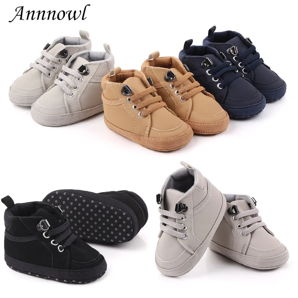 FashionBrandNewBabyBoyShoesInfantTenisNewbornFootwearAntiskipSoftSoleSneakers