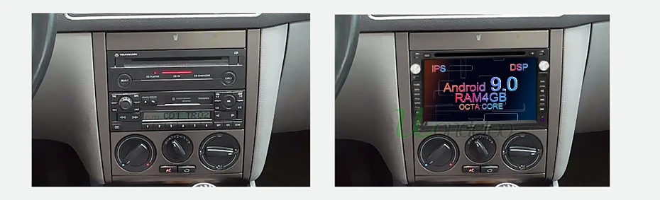 4G Android 9,0 DSP ips 2 Дина DVD для VW PASSAT B5 B4 JETTA BORA GOLF 4 SHARAN поло MK5 MK4 MK3 T5 транспортер для peugeot 307