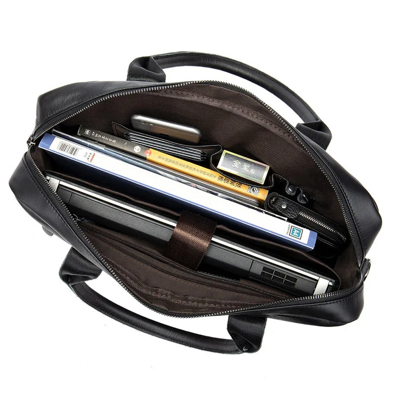 Винтажный Мужской портфель, портфель из натуральной кожи, сумка-мессенджер Crazy Horse, мужская сумка для ноутбука, мужская деловая дорожная сумка