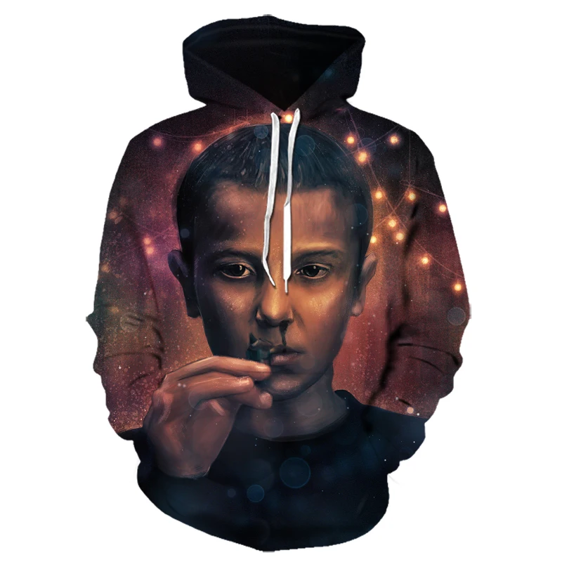 

3d printed strange story hoodie Hoodies Men Sweatshirt 2019 China Trend Man Combination Hoodie Sweatshirt 3D Fashion Sweatshirt
