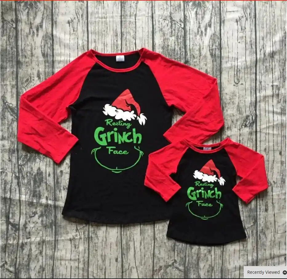 grinch baby girl outfit